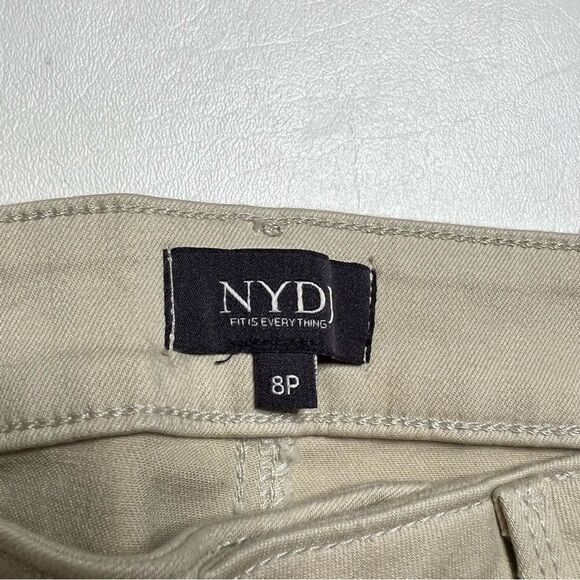 NYDJ | NWT Lift TuckāTechnology High Rise Marilyn Straight Cream ColoredāJeans - Picture 4 of 8